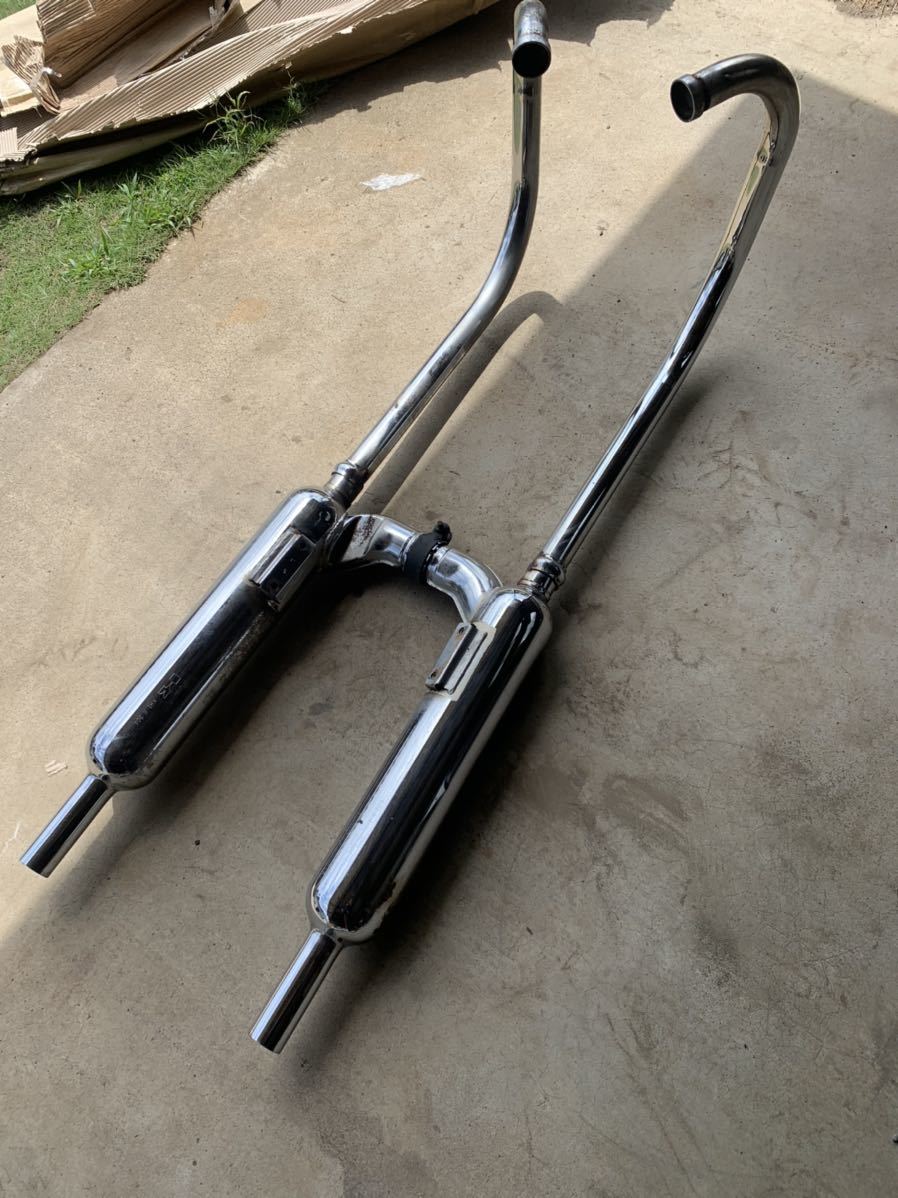 カワサキW400純正マフラー値下げしました！！