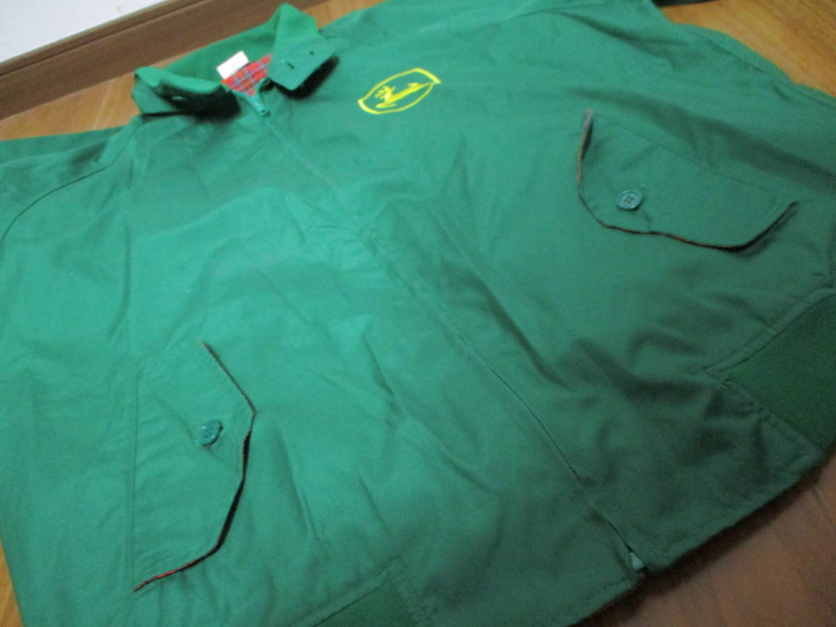 日本製 JOHN DEERE ジョンディア 刺繍ロゴ スウィングトップ 