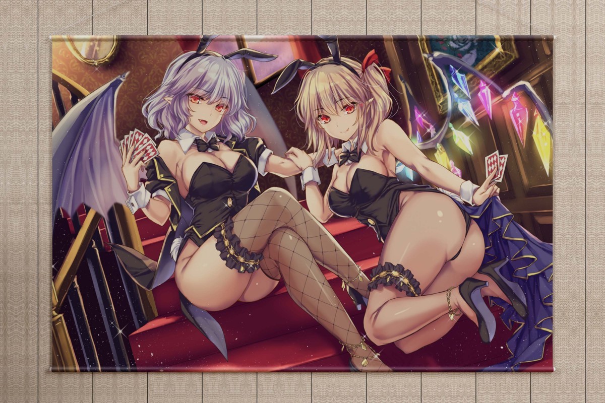 東方ｐｒｏｊｅｃｔ レミリア フランドール もねてぃ タペストリー タペストリー 売買されたオークション情報 Yahooの商品情報をアーカイブ公開 オークファン Aucfan Com