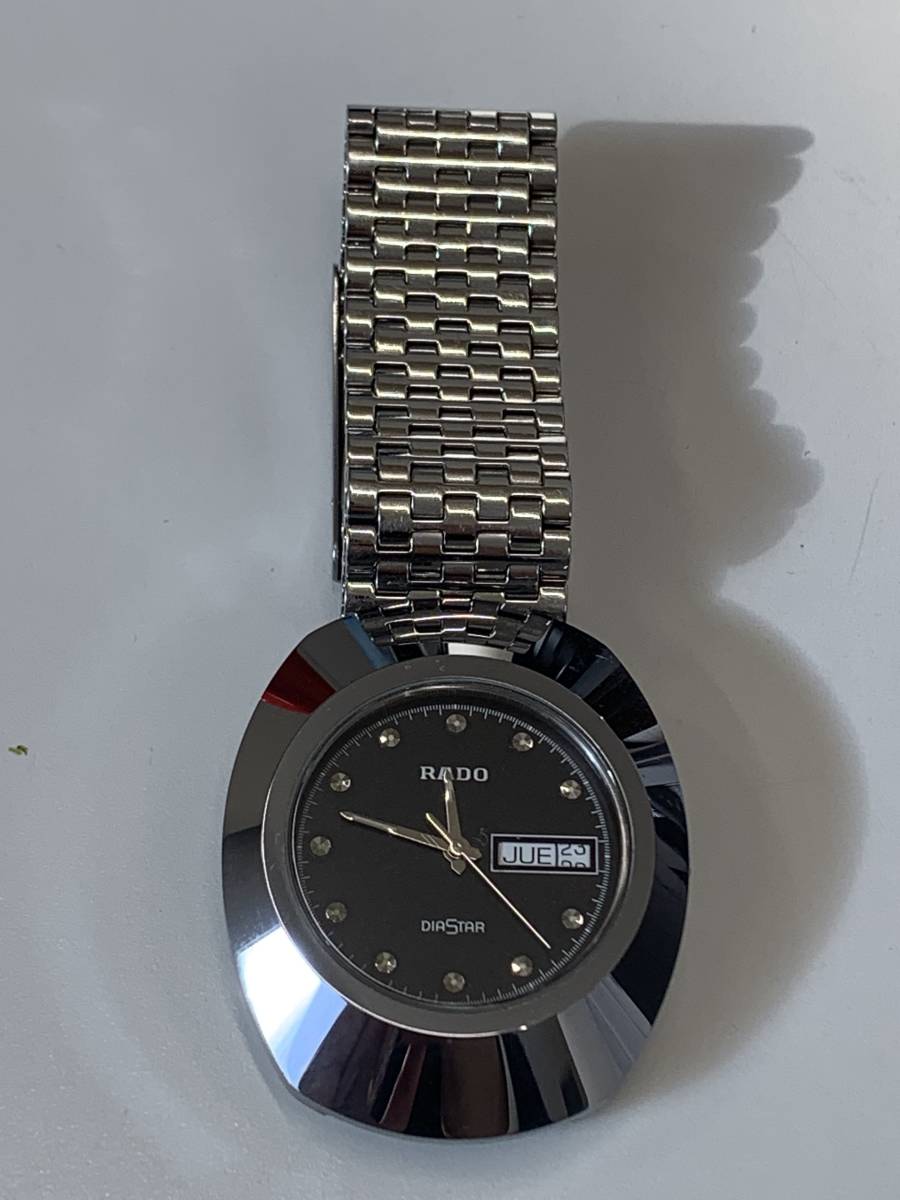 格安スタート！！ラドー RADO ダイヤスター 114.0391.3 ブラック