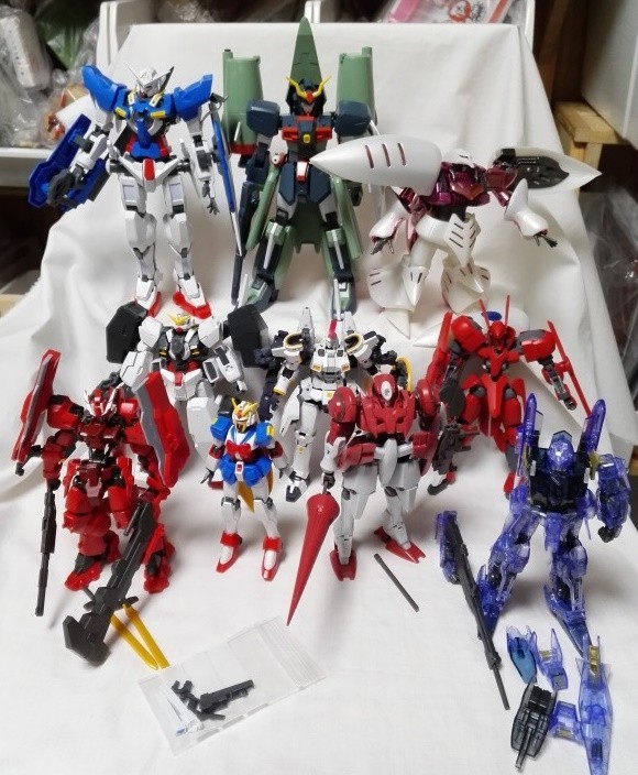 ジャンク 機動戦士ガンダム 完成品ガンプラ 10体まとめ ノーベル 