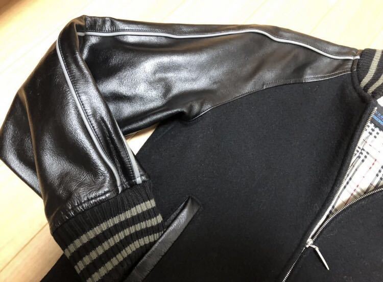 美品☆BURBERRY BLUE LABEL☆バーバリーブルーレーベル☆スタジャン☆M