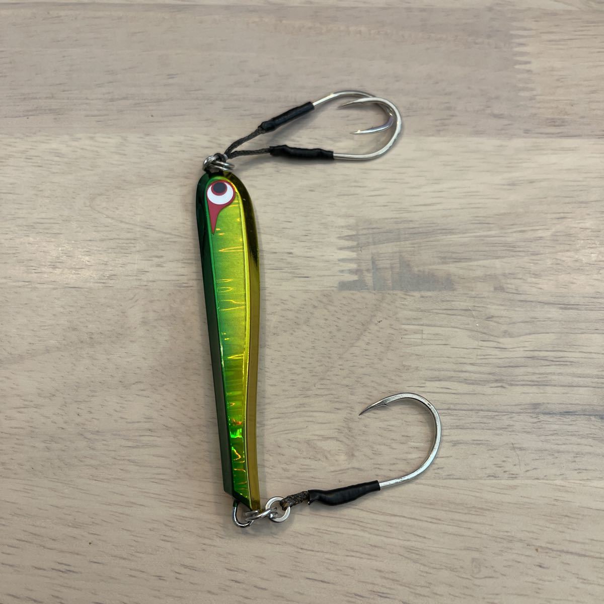 ボーズレス Tg ヒデヨシ グリーンゴールド フック付き 100g 品 アンバージャック 青物 ジギング 鯛ジグ Slj オフショア Tg メタルジグ 売買されたオークション情報 Yahooの商品情報をアーカイブ公開 オークファン Aucfan Com