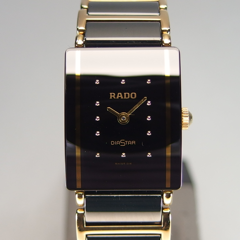 RADO DIASTAR＊電池交換済＊ ラドー ダイヤスター QZ セラミック/GP