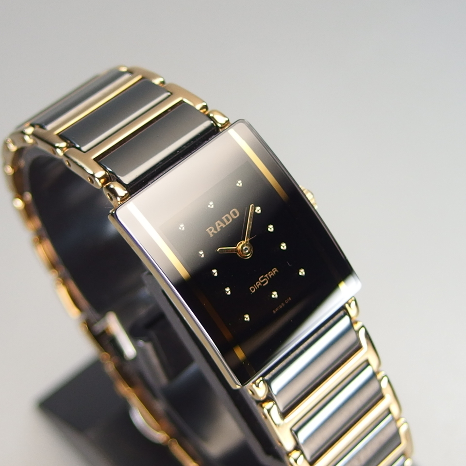 RADO DIASTAR＊電池交換済＊ ラドー ダイヤスター QZ セラミック/GP