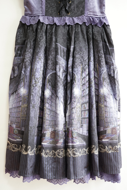 axes femme kawaii リブラリーアビスチェ風OP ジャンスカ axes femme