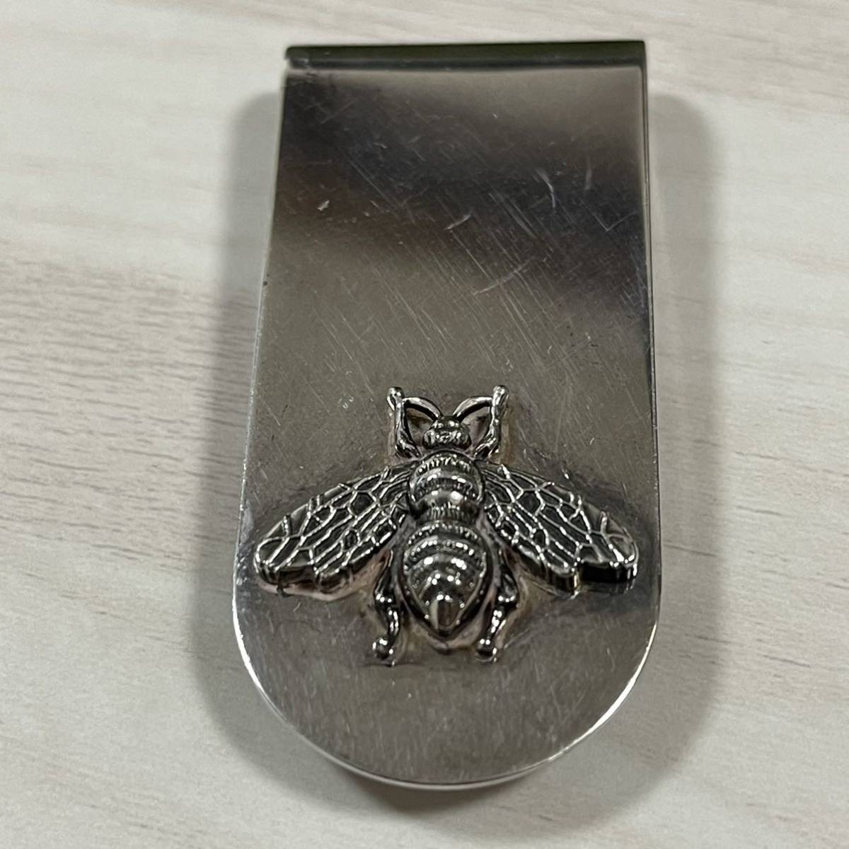 GUCCI(グッチ) シルバー925ハニービー蜂マネークリップ 新品 未使用 箱