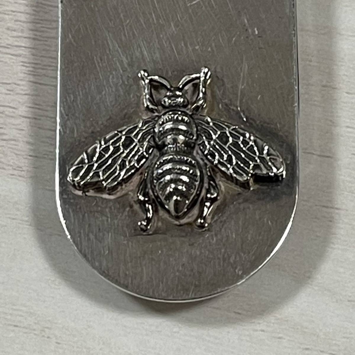 GUCCI(グッチ) シルバー925ハニービー蜂マネークリップ 新品 未使用 箱