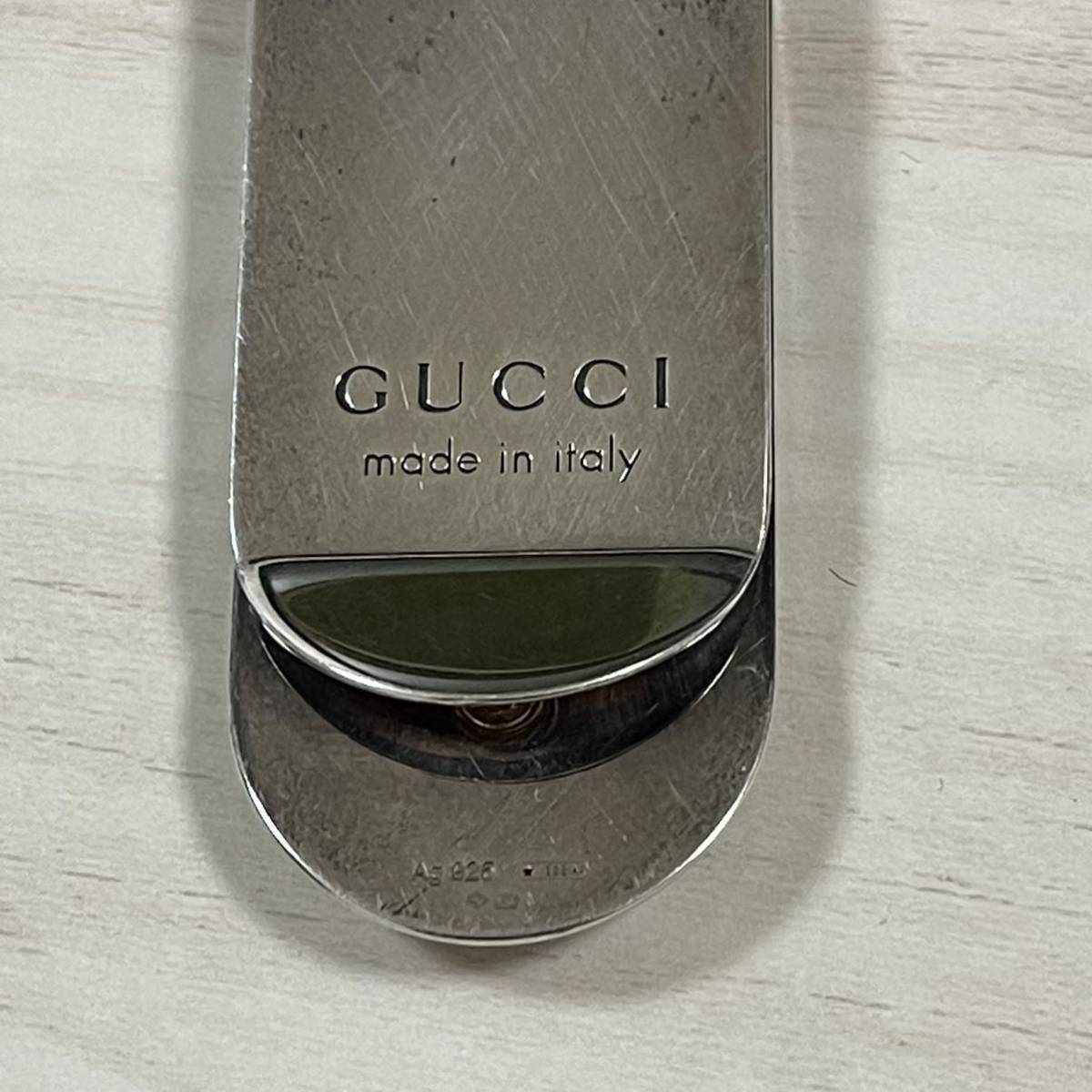 GUCCI(グッチ) シルバー925ハニービー蜂マネークリップ 新品 未使用 箱