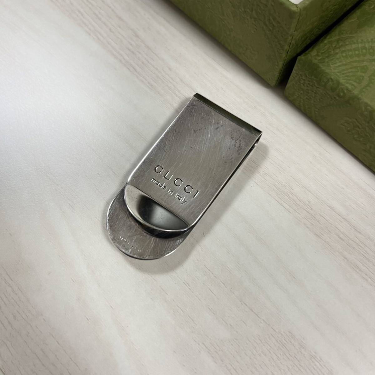 GUCCI(グッチ) シルバー925ハニービー蜂マネークリップ 新品 未使用 箱