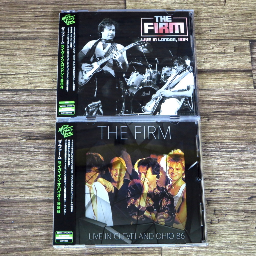 本物保証，人気SALE THE FIRM ザ ファーム CD 2点 LIVE IN CLEVELAND OHIO 86/LIVE IN LONDON 1984 ライヴ イン オハイオ1986 ライヴ イン ロンドン(Led Zeppelin)｜売買されたオークション情報、yahooの商品情報をアーカイブ公開 - オー Led Zeppelin