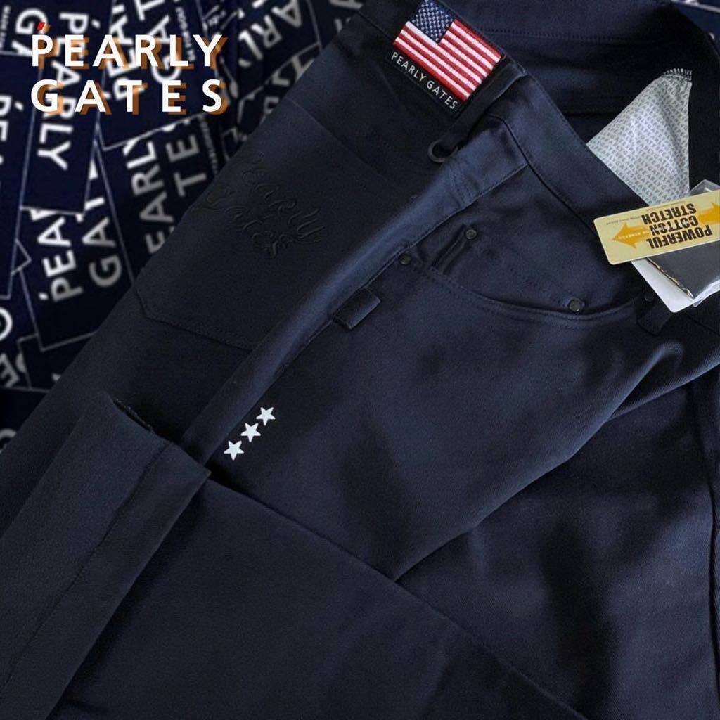 本物 新品 2458929 PEARLY GATES パーリーゲイツ6(LL)超人気 星条旗  