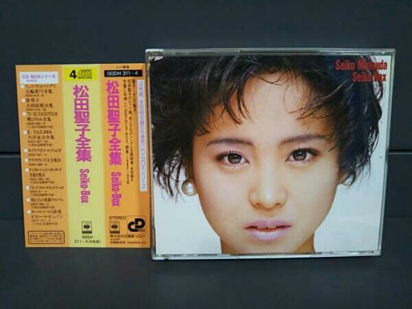 CD 松田聖子全集 Seiko Box 松田聖子 ベストアルバム 4枚組 CD 帯付き