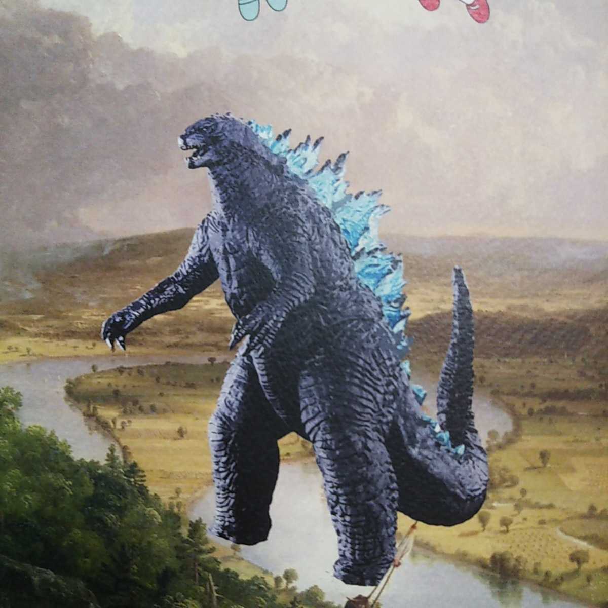 DEATH NYC 世界限定100枚 アートポスタードラえもん GODZILLA ゴジラ