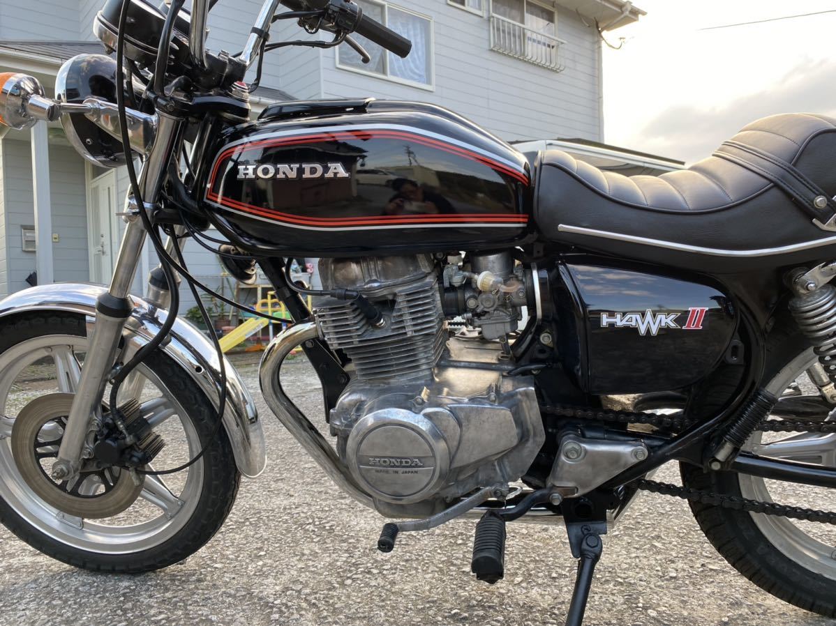 国内絶好調ホンダCM400Tホーク仕様大分発バブ車検長いcb400t CB250T旧