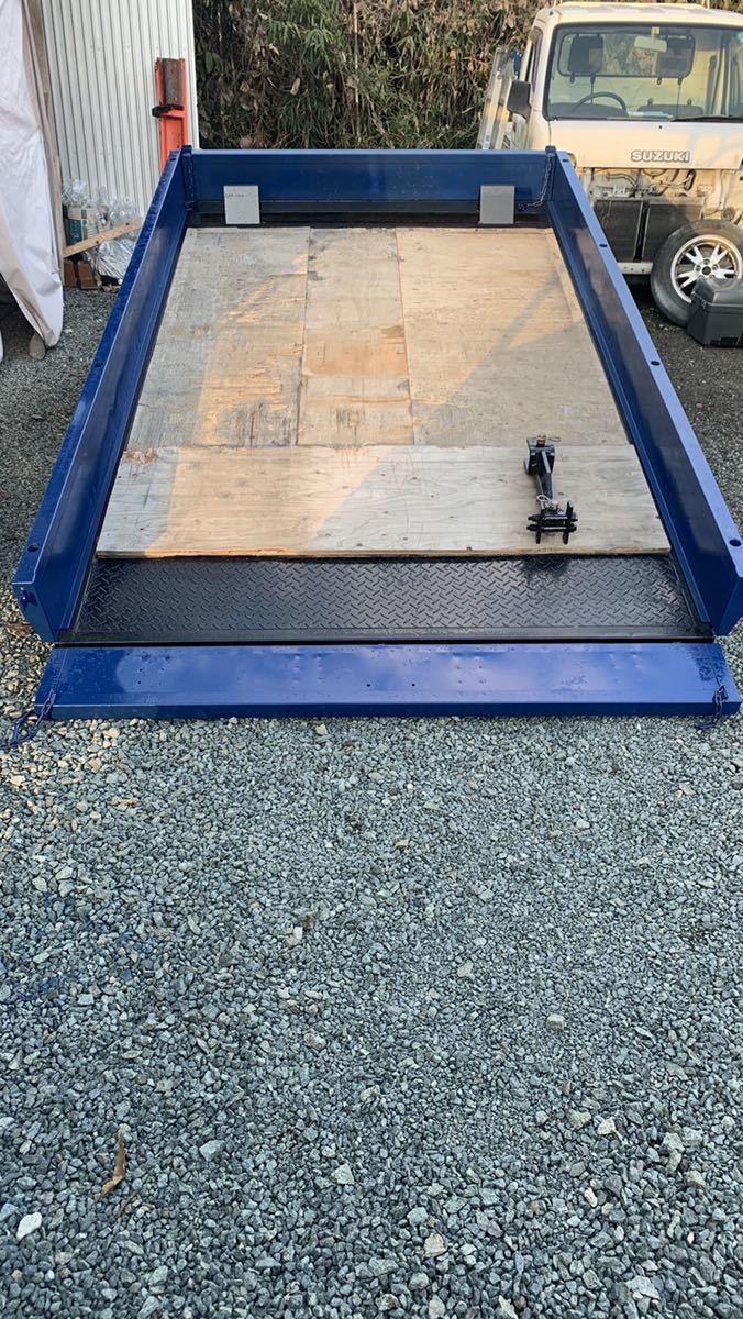 熊本発コンバインカー 積載3500kg 中川車輌 コンバイントレーラー