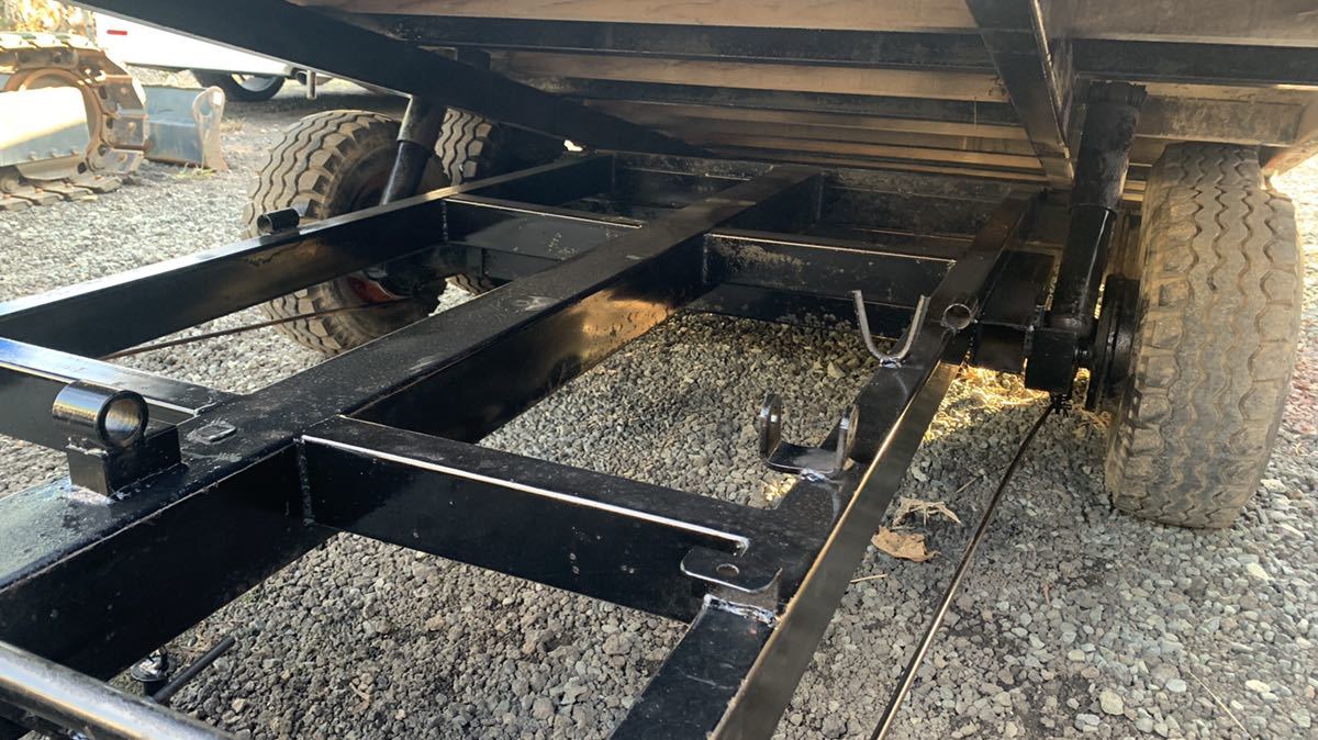熊本発コンバインカー 積載3500kg 中川車輌 コンバイントレーラー