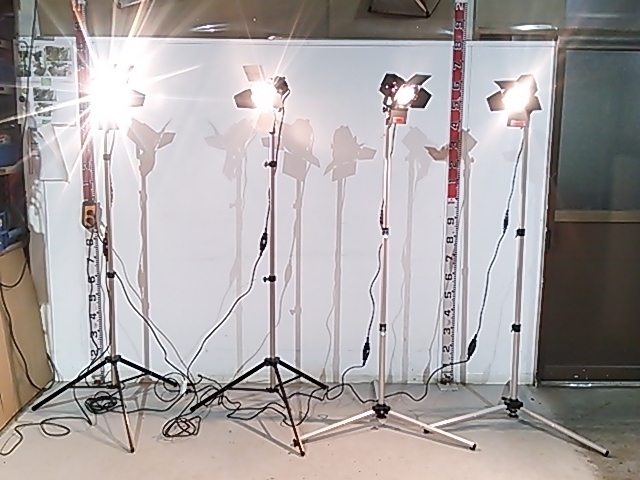 美品】 LPL ビデオライト VIDEO LIGHT 1500 撮影照明機材 4点セット