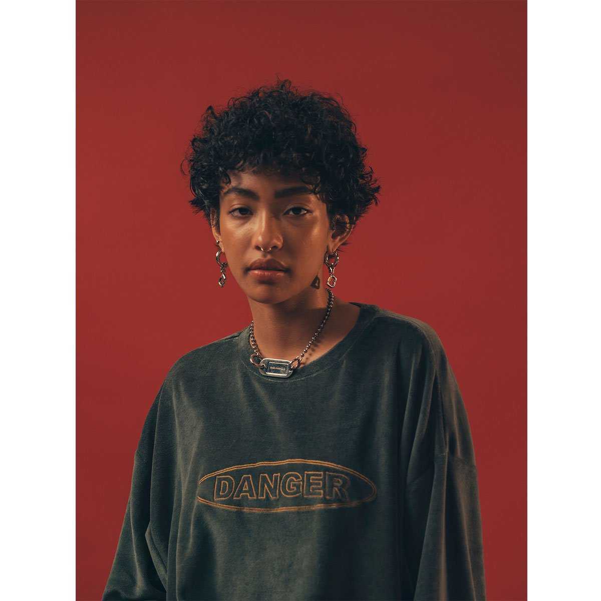 XL size】TBEP VELOR LST TIGHTBOOTH BLACKEYEPATCH タイトブース 