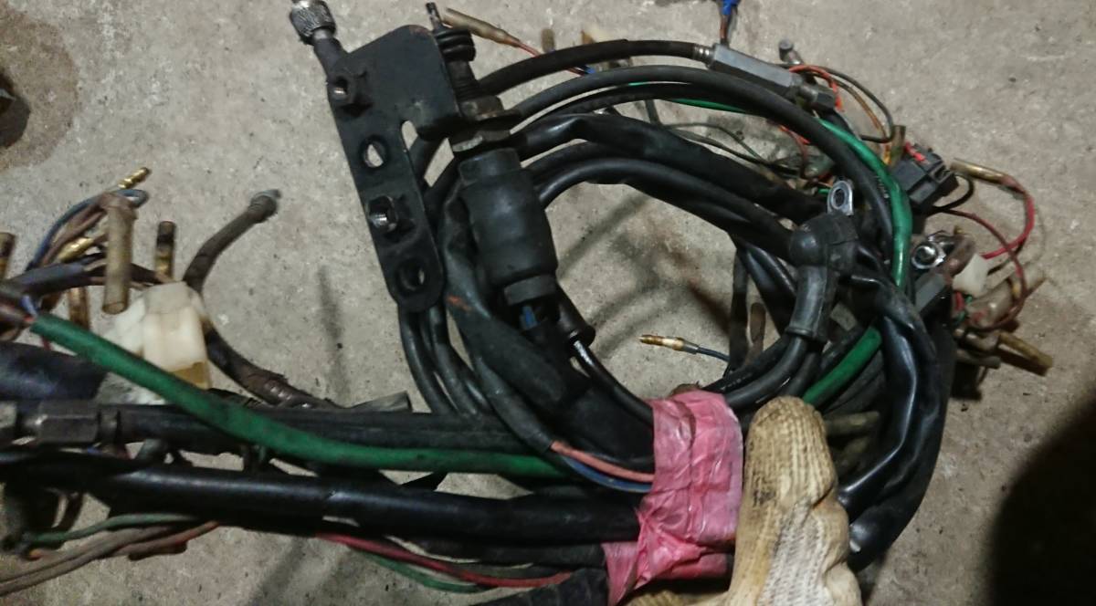 Z400FX Z550FX メインハーネス ワイヤー類セット エンジン 当時物 