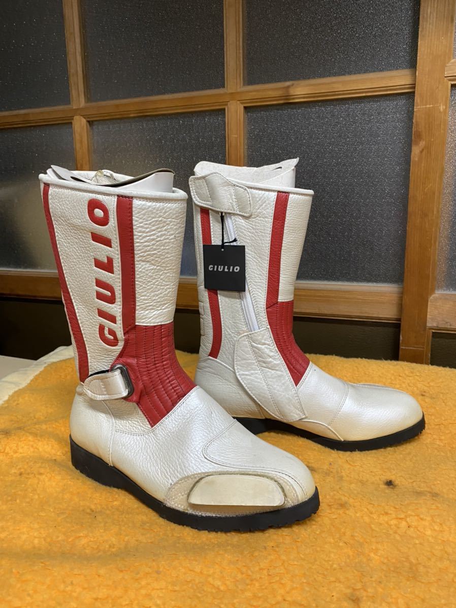 当時物 デッドストック レーシングブーツ FET 極東 25.5cm  