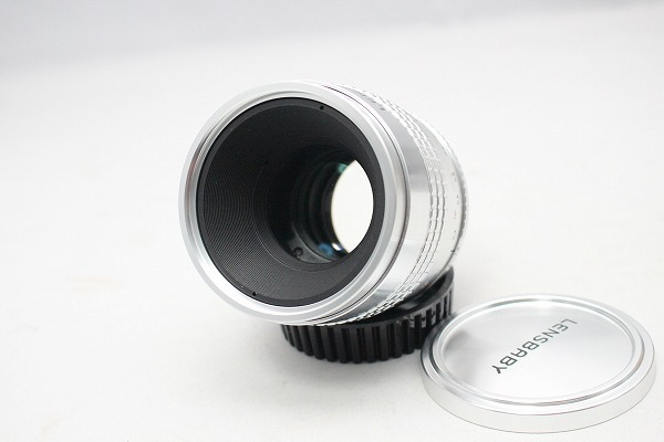 ☆良品☆ Lensbaby レンズベビー Velvet 56mm F1.6 canon シルバー