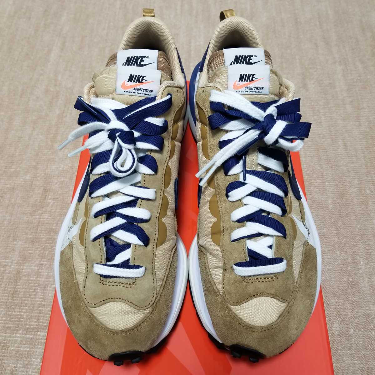 NIKE VAPORWAFFLE / SACAI SESAME BLUE VOID 28.5cm / ナイキ 