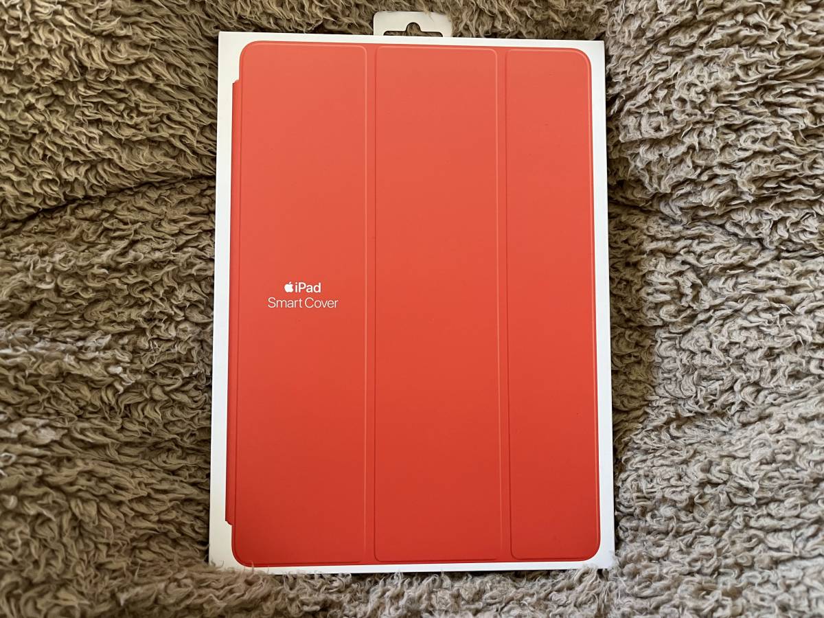 開封品　10.2インチ iPad（第9/8/7世代）、10.5インチ iPad Air（第3世代）・iPad Pro用 Smart Cover エレクトリックオレンジ MJM83FE/A_1