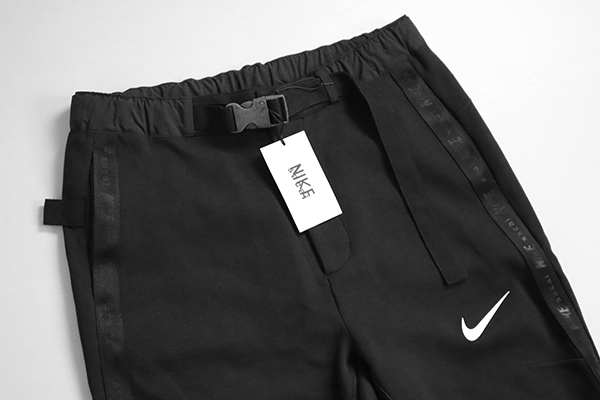 ☆未使用 NIKE × sacai ◇ Fleece Pants ジョガーパンツ 黒 M (下げ札 