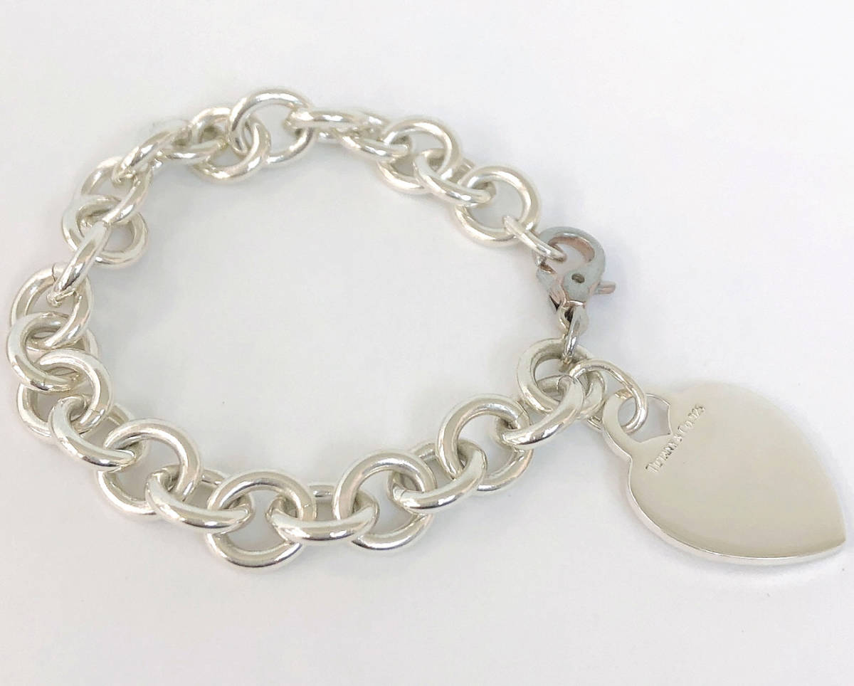 TIFFANY&Co. ティファニー ハートプレート リターントゥ ブレスレット 