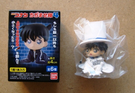 ガシャポン 名探偵コナン ちぢませ隊 怪盗キッド 名探偵コナン 売買されたオークション情報 Yahooの商品情報をアーカイブ公開 オークファン Aucfan Com