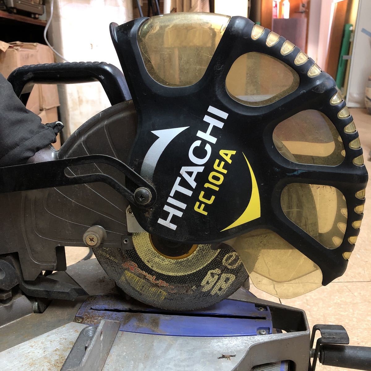 日立工機 255mm 卓上丸のこ FC10FA 中古 HiKOKI FC10FA オークション