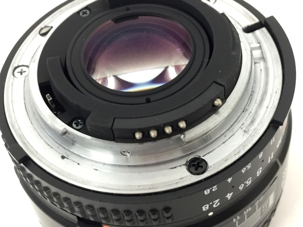 カメラ NIKKOR 24mm f/2.8 レンズ 純正フードHN-1付 美品
