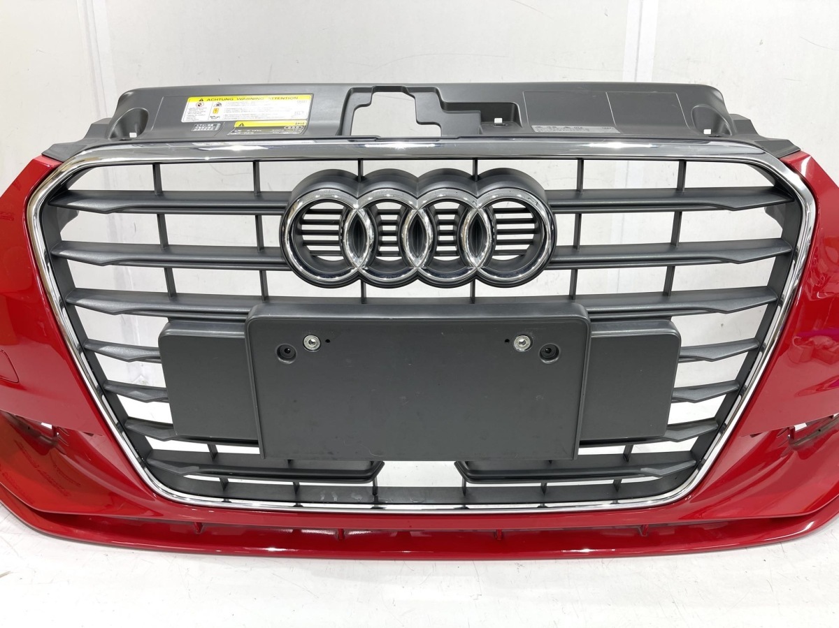アウディ　A3　8V　純正フロントバンパー　8V5807437　（B7-87）　 A3 アウディ 8V 割引自動車、オートバイ 64702◇8V系 8V5807437&frasl;AU371