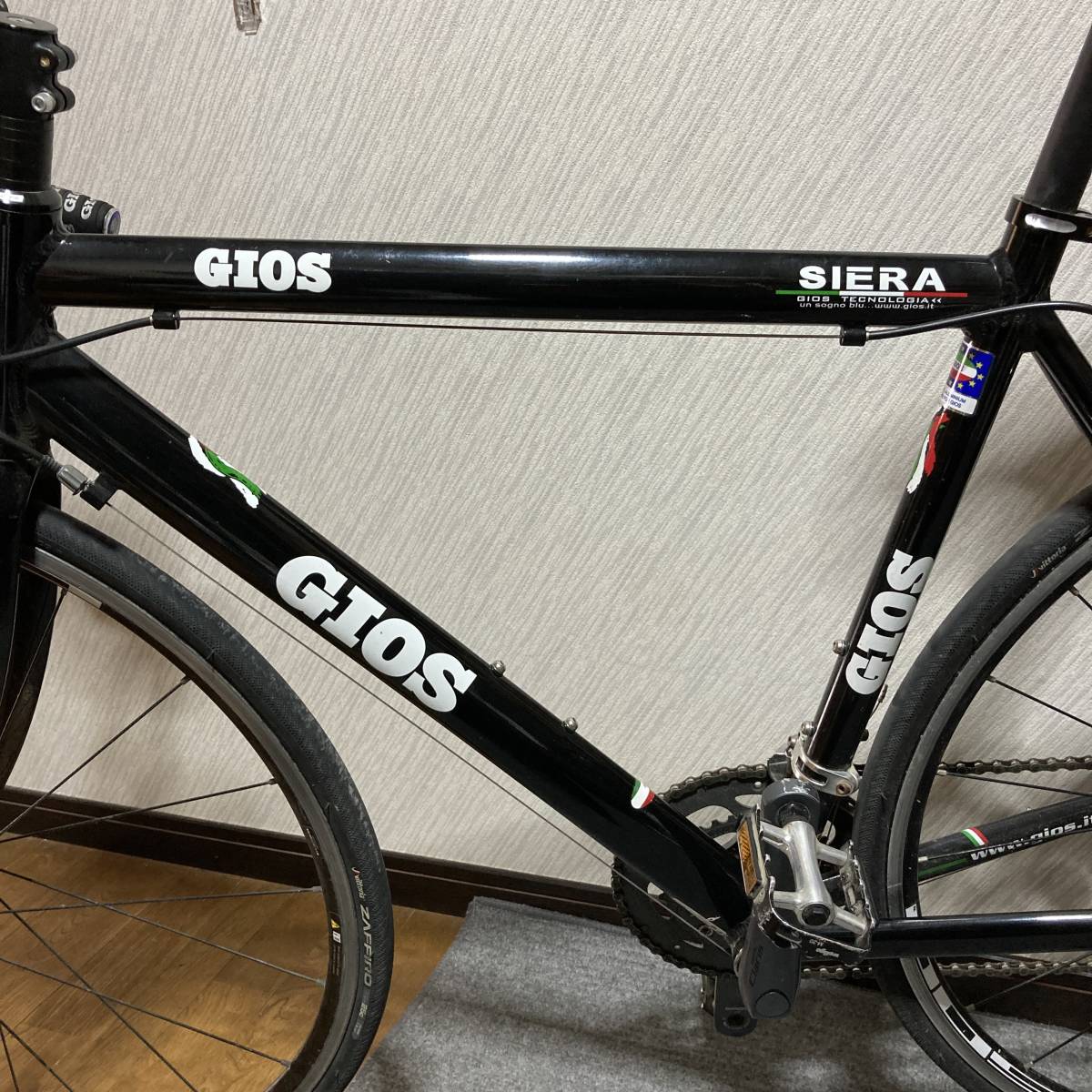 ロードバイク GIOS SIERA ブラック ジオス シエラ(520mm～)｜売買され 