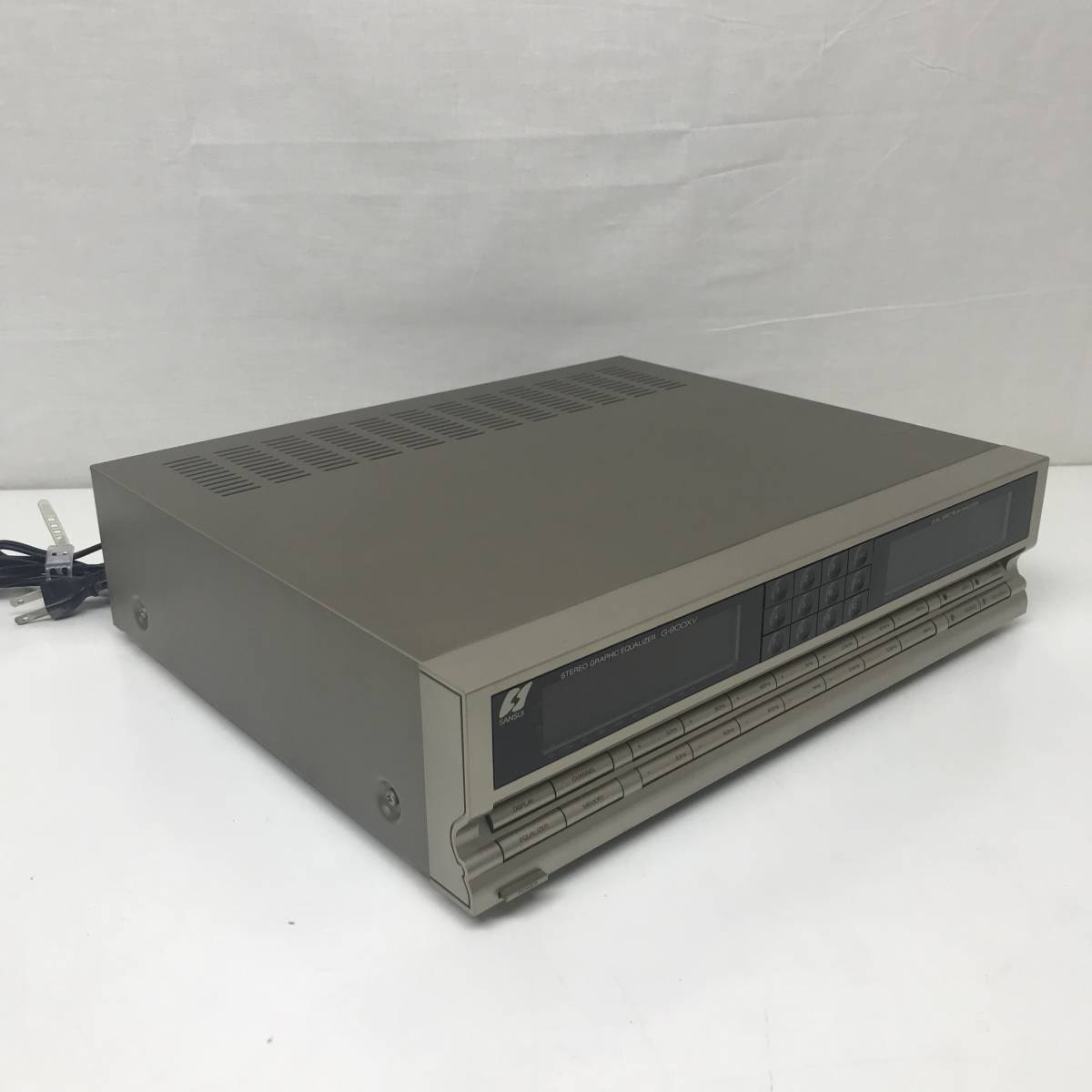 SANSUI グラフィックイコライザーG-900XV 動作品】SANSUI・G−900XV