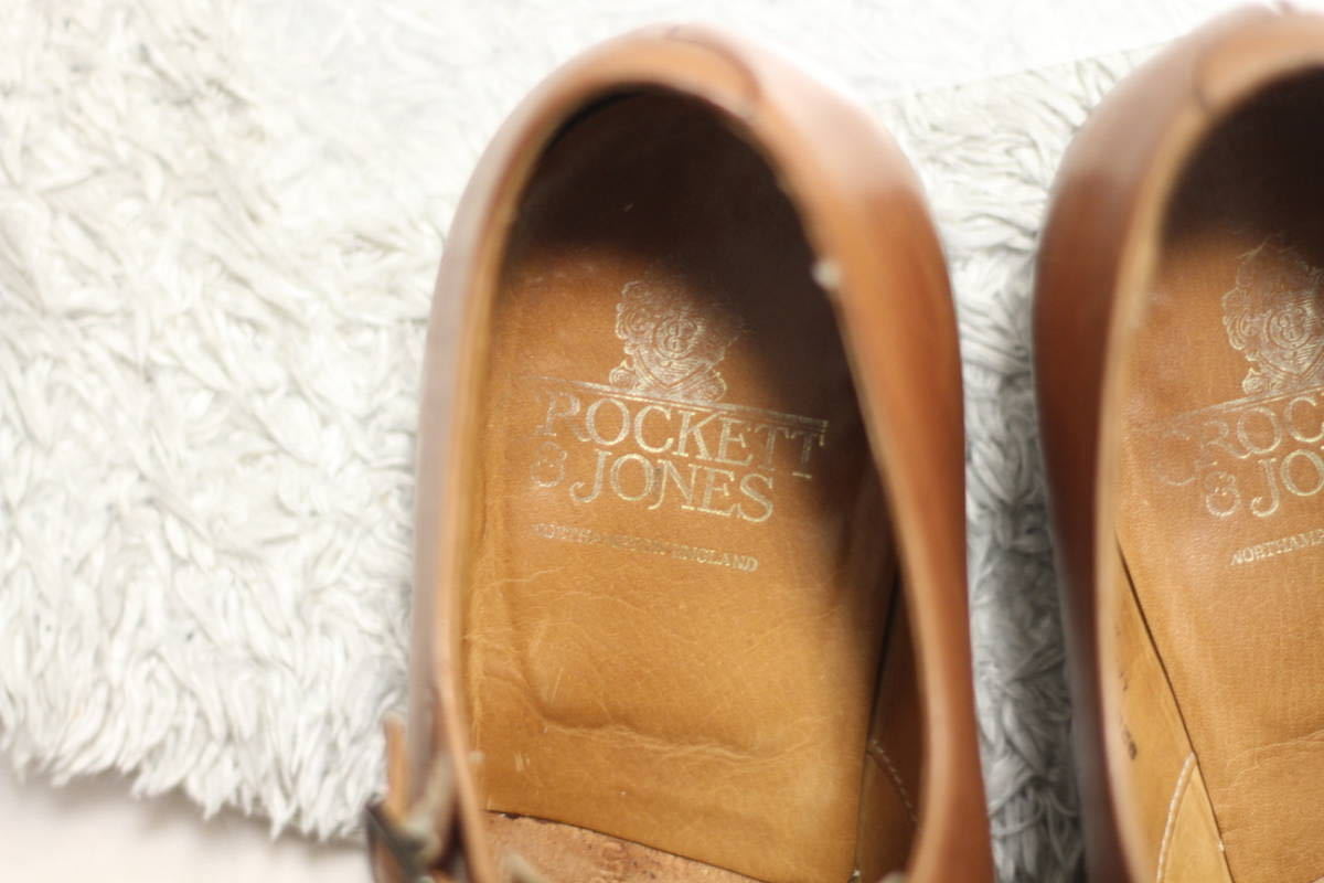 CADOGAN &amp; ダブルモンク 人気CROCKETT ダブルモンクストラップ JONES 10E(最高級 公式通販 SHIPS別注 &amp;JONES レザー シューズ メルカリ Crockett&amp;Jones - 英国