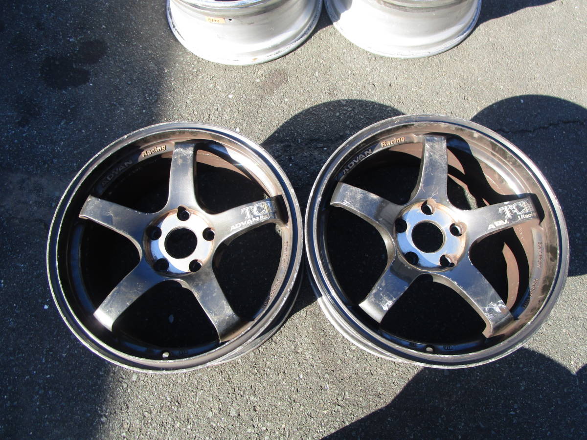 大人気，格安 7898 深リム アドバンレーシング TC3 18インチ 8J +40 PCD120 2本(5穴)｜売買されたオークション情報、yahooの商品情報をアーカイブ公開 - オークファン 5穴