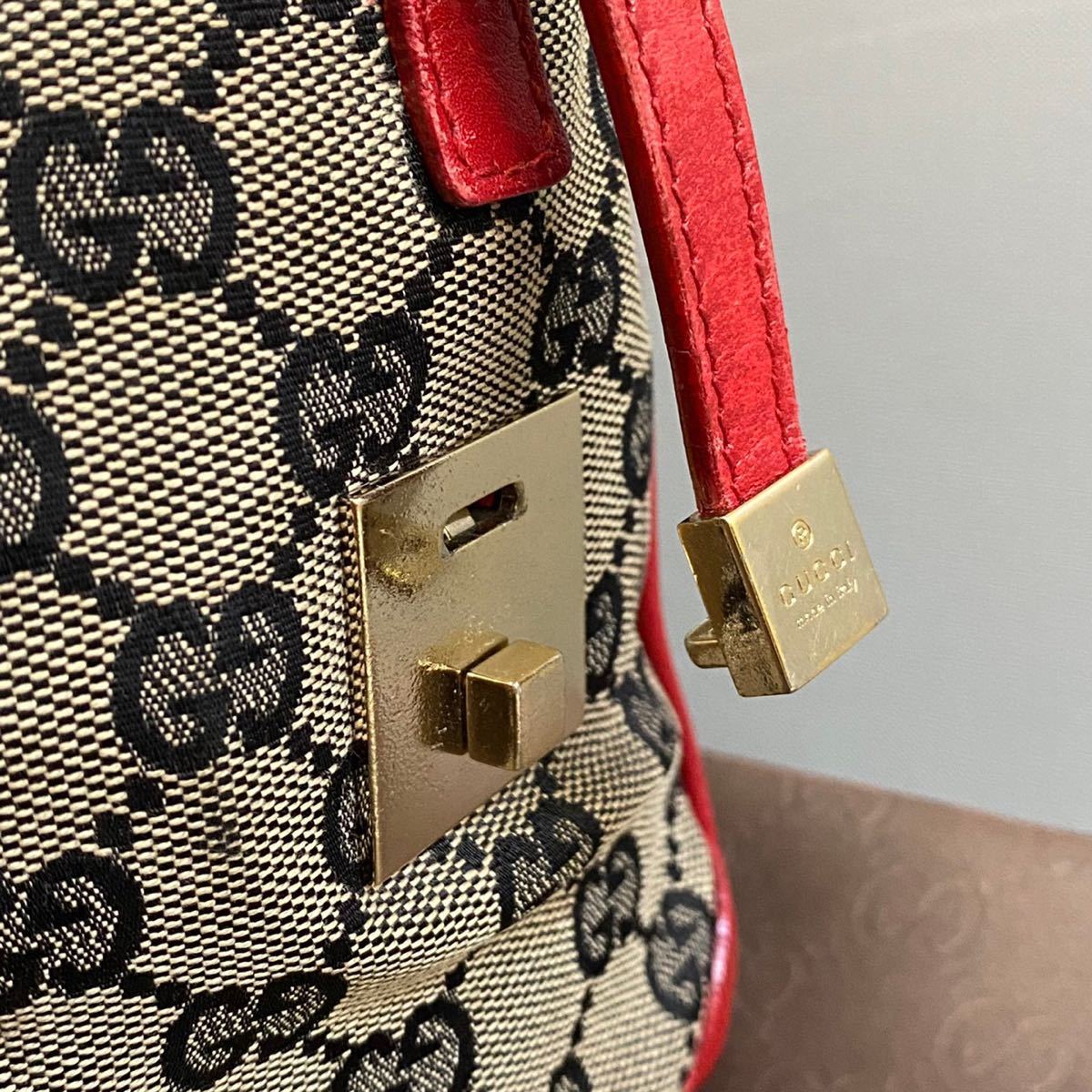 1円スタート 超希少 GUCCI グッチ ミニボストンバッグ ミニボストン