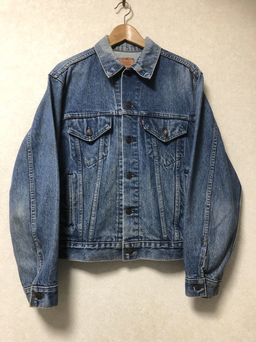 高品質，品質保証 size44 70s 80s Levi's vintage 70506 デニムジャケット USA製 ビンテージ リーバイス ジージャン ヴィンテージ 501 66 42 46 70505(ジージャン)｜売買されたオークション情報、yahooの商品情報をアーカイ 男性用