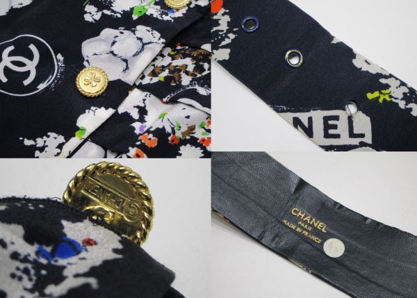 良品 ◇超レア◇ 1989 Vintage CHANEL シャネル ココマーク CC ロゴ