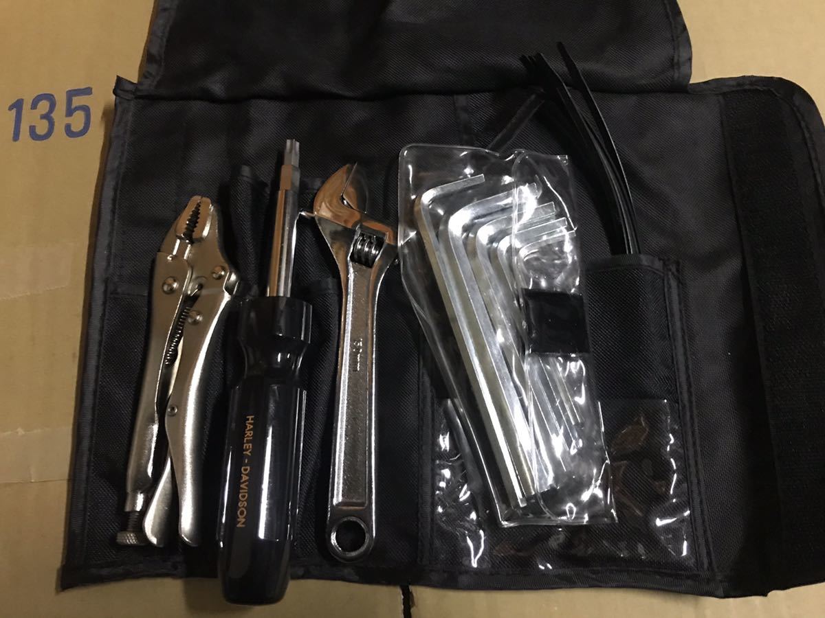 ハーレー 車載工具 インチ工具 ポーチ 純正工具 HARLEY 純正 DAVIDSON ハーレーオーナー必見オススメ車載工具 HARLEY-ZONE – スポーツスター ダイナ 工具セット ソフテイル 91743-87T
