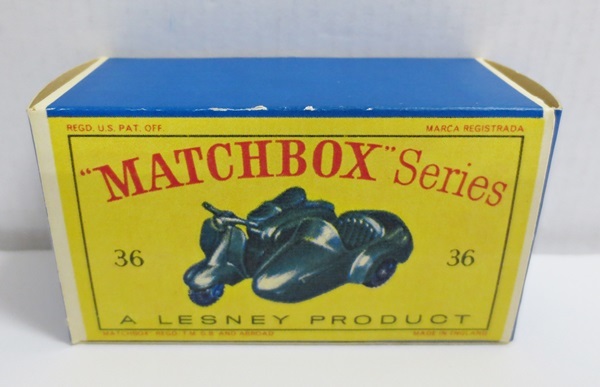 現状品】ミニカー スクーター MATCHBOX/マッチボックス No.36 ラン