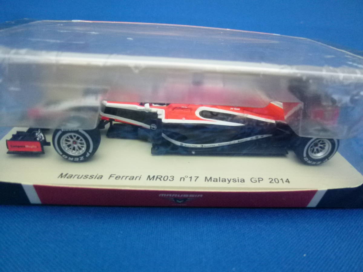 SPARK 1/43 S3082 Marussia MR03 Ferrari #17 Malaysian GP 2014