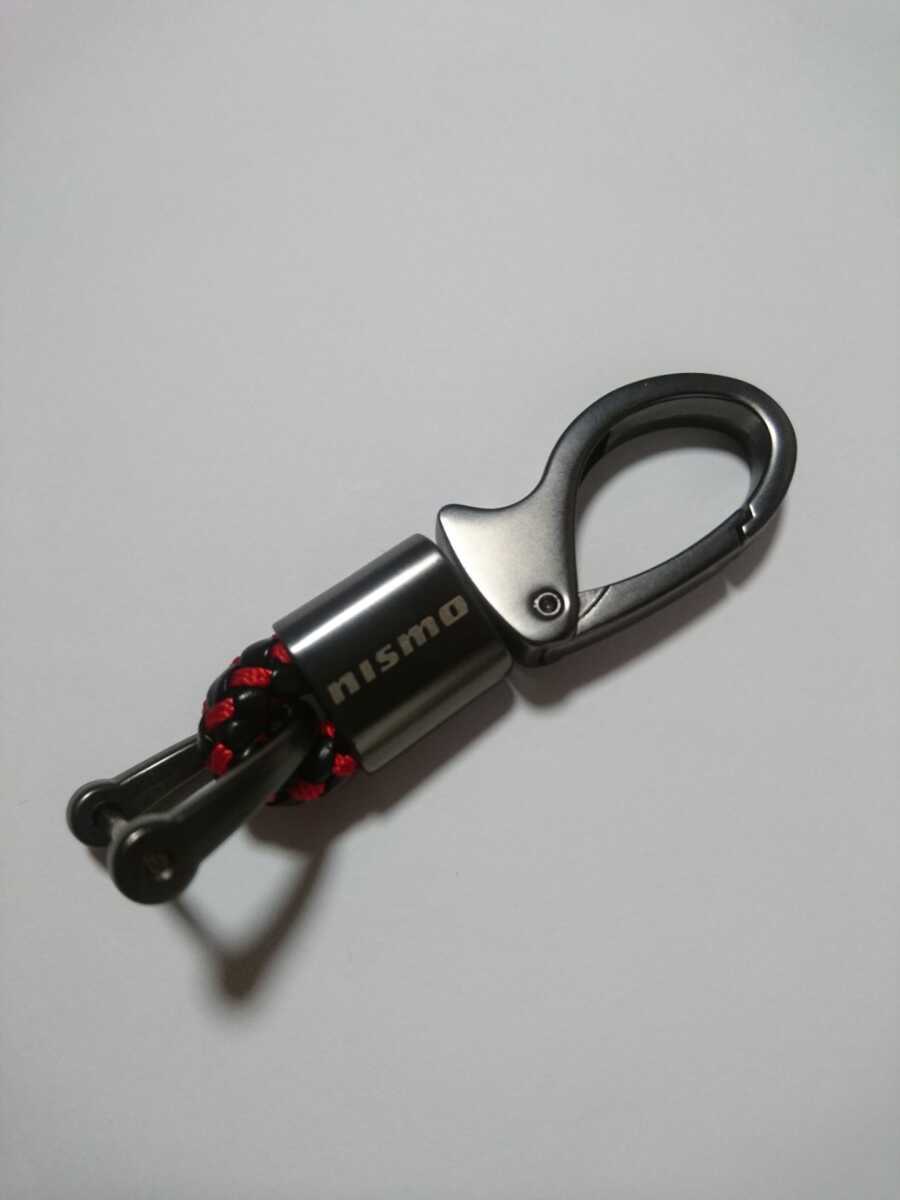NISMO キーホルダー お洒落な編み込みレザー！ ニスモ 日産 NISSAN  