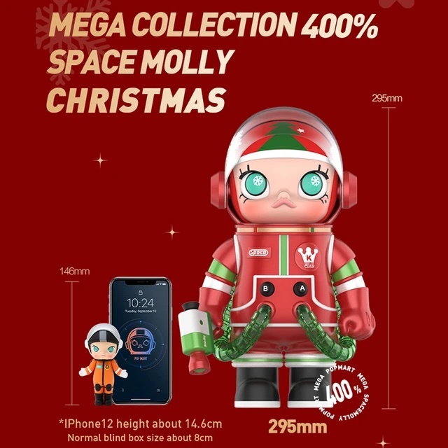 SALE，人気 POP MART MEGA SPACE MOLLY CHRISTMAS 400% kennyswork スペースモリー ケニーワークス ポップマート(キューブリック、ベアブリック)｜売買されたオークション情報、yahooの商品情報をアーカイブ公開 - オー キューブリック、ベアブリック