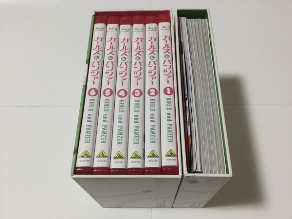 Blu-ray ガールズ＆パンツァー　全6巻セット