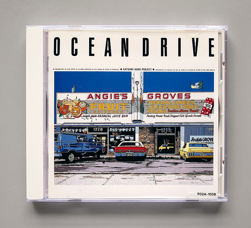 CD 堀井勝美プロジェクト Ocean Drive 国内盤 R32A1038 Katsumi Horii Project オーシャン