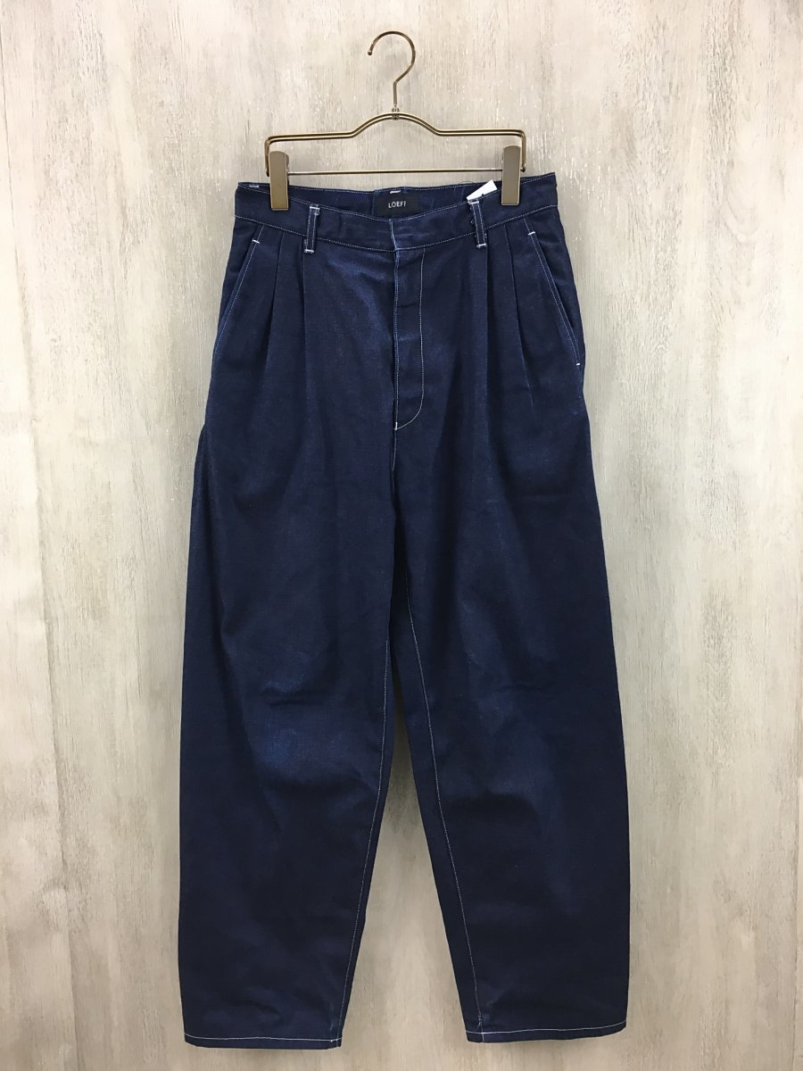 【本物保証，新作登場】 LOEFF スラックスデニムパンツ/O/コットン/IDG/COBALT(W29～)｜売買されたオークション情報、yahooの商品情報をアーカイブ公開 - オークファン W29～