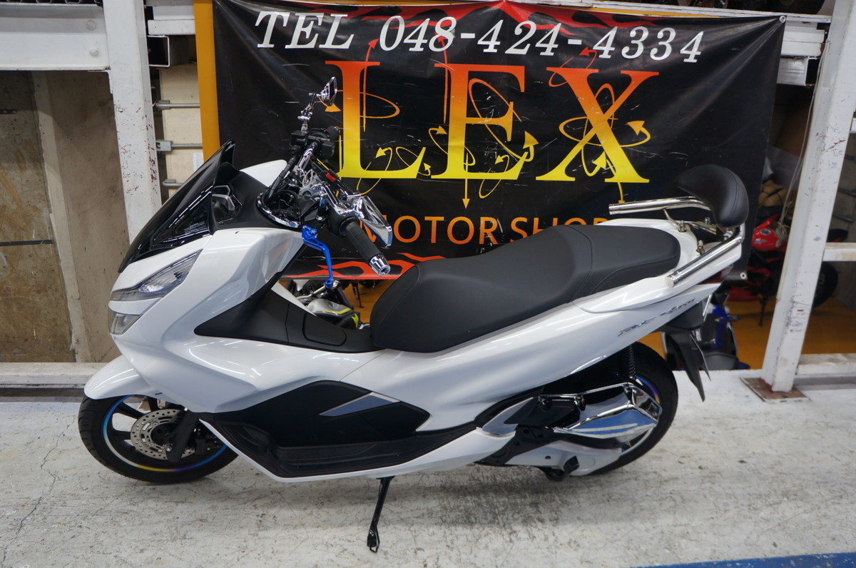 PCX PCX125 PCX150 バックレスト付 タンデムバー グラブバー 32φ JF28
